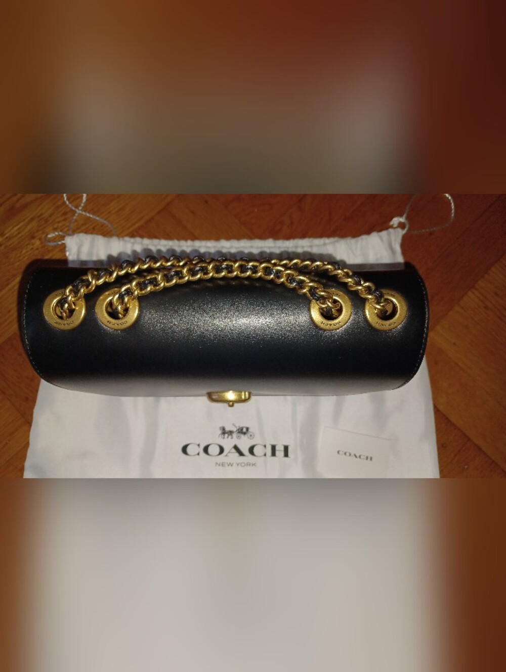 COACH MADISON SHOULDER BAG IN BLACK - Picture 3 of 9